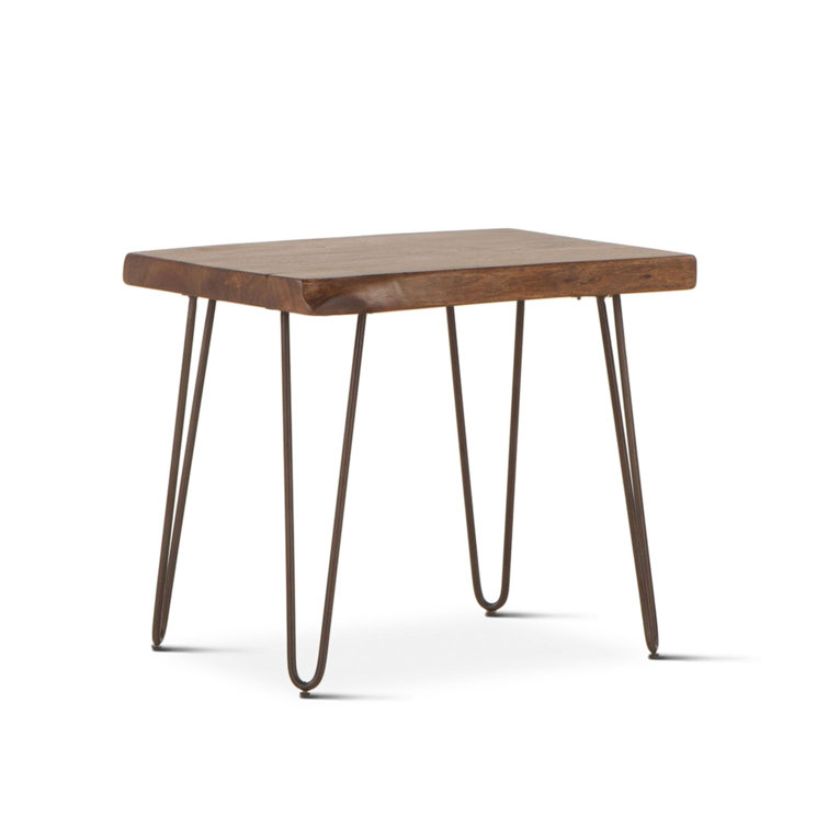 Kierstead Solid Wood Top End Table