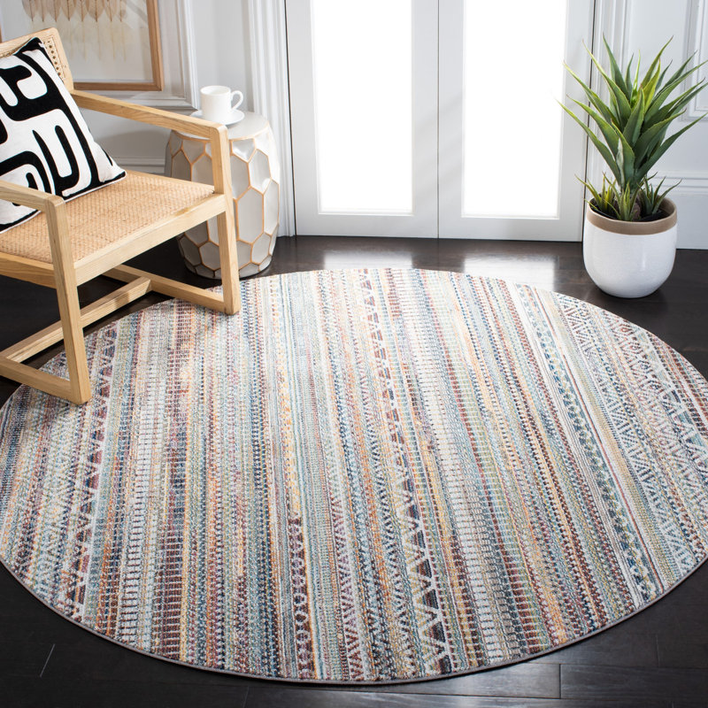 Tapis Crystal Performance Southwestern, Rond 6 pi 3 po