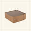 Table basse carrée avec tiroirs de rangement, table basse moderne en bois avec plateau en verre, tables de centre de table de thé pour le salon