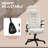Polyester Blend Executive Chair with Headrest-124745845
