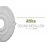 Endurathane Attica Ceiling Medallion, 18"OD x 4"ID x 5/8"P (Fits Canopies up to 5"), Hand-Painted Black Pearl Finish-73157412