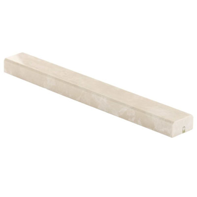 Botticino Extra Light 1.5 In. X 12 In. Pencil Liner Floor And Wall Tile (0.12 Sq. Ft. / Each)