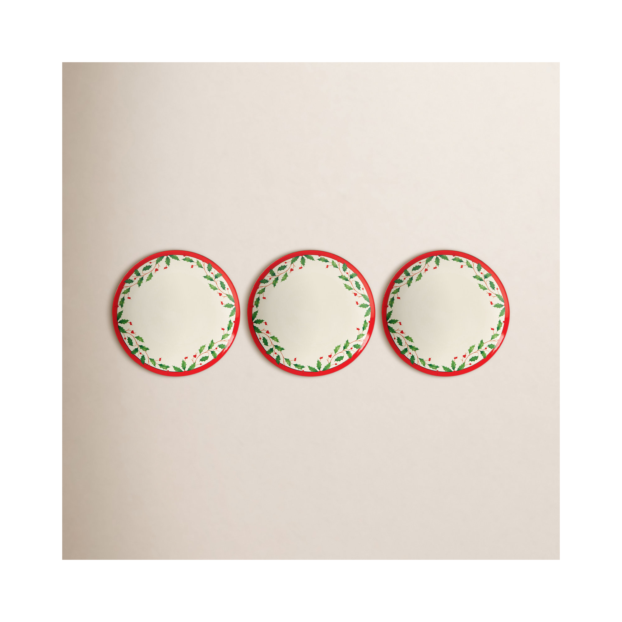 Lenox Holiday 6-Piece Accent Plate Set