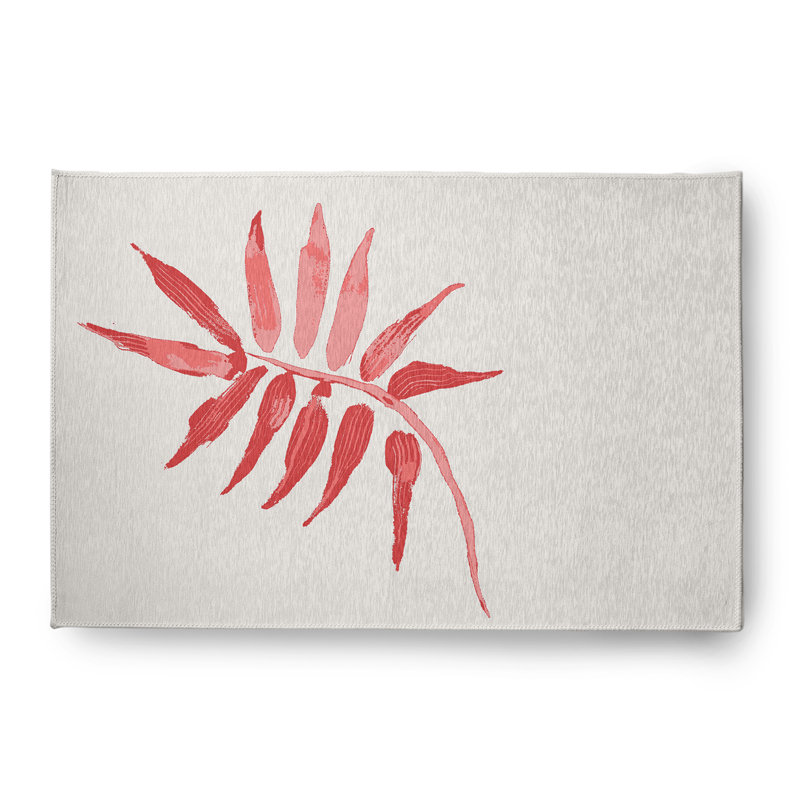 Tapis en chenille Frond Spring, Rectangle 4 pi x 6 pi