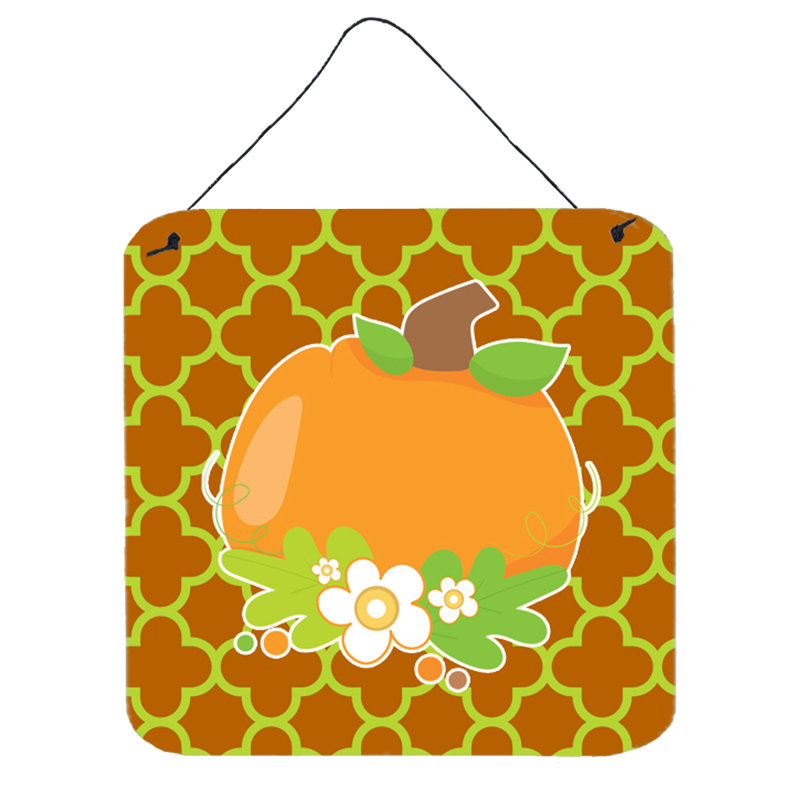 Décoration murale quatrfoil citrouille automne