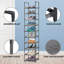 10 Pair Shoe Rack-1092451685