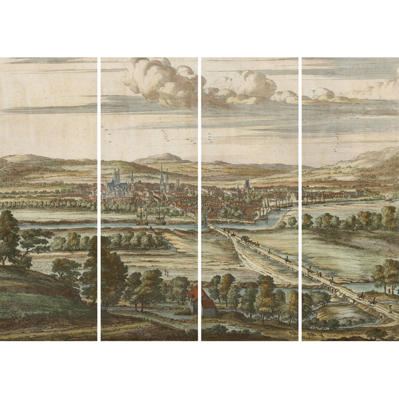 Scenic Panel' Print Multi-Piece Image on Canvas