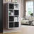 Fabric Storage Cubes Collapsible Organizer Bins 8-Pack Black-654073074