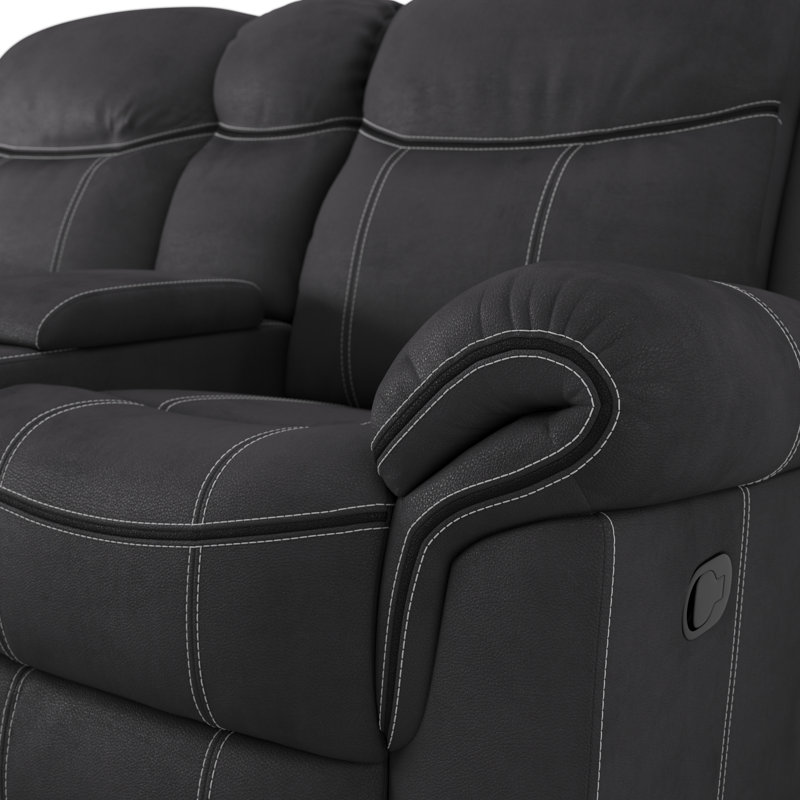 76'' Pillow Top Arm Reclining Slipcovered Loveseat