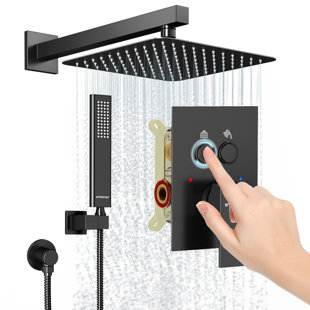 10inch Shower System With Push-button