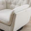 Fauteuil pivotant rembourré Autley-1136660898