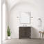 Ensemble de meuble-lavabo simple en chêne brun l 36 po x P 22 po, comptoir en quartz blanc et robinet-1406592831-1406592817