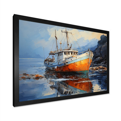 Fishing Boat Dreamy Regatta I - Transportation Canvas Prints