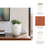 Melanie Abstract Textured Terracotta Vase, Ivory-2074058580