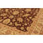 Tapis oriental en laine brun / or clair Silke