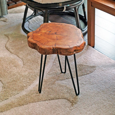 Jayce Solid Wood Top End Table
