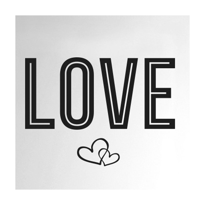 Wall Decal, Black