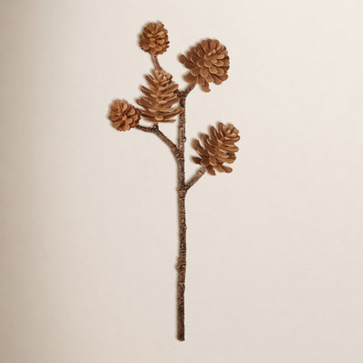 Pine Cone Floral Stems