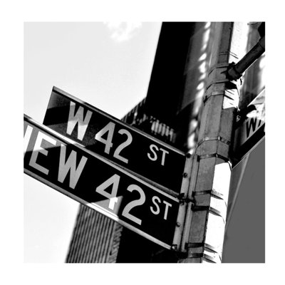 Streets Of New York I Print by Sofia Fox