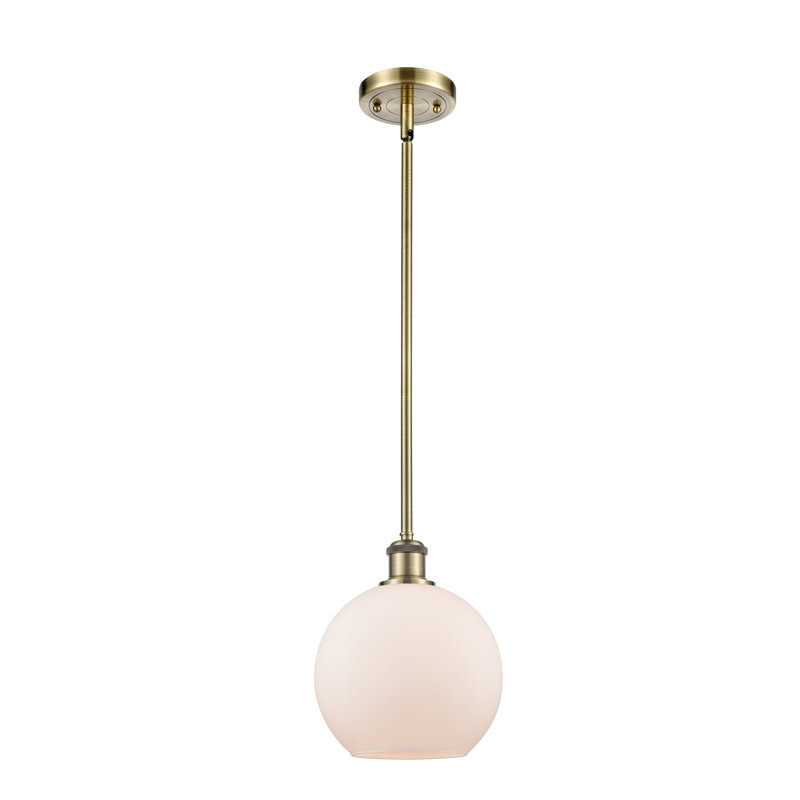 Laurene 1 - Light Single Pendant, Matte White, No Bulb Included