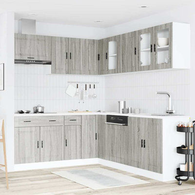 Maribeth 11 Piece Kitchen Cabinet Set