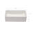 21"x13" White Smooth Ceramic Rectangular Top-Mounted Bathroom Sink