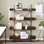 Sandre 100cm W Metal Bookcase