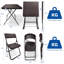SUNMER Rattan 3-piece Bistro Set-1619796354