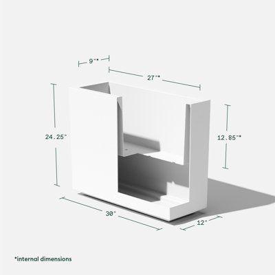 Veradek Block Series Span Planter & Reviews | Wayfair