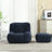 Plush Memory Foam Bean Bag Chair with Ottoman | Ergonomic Lazy Sofa for Adults | Super Soft Modern Design for Living Room/Bedroom/Apartment-332940109