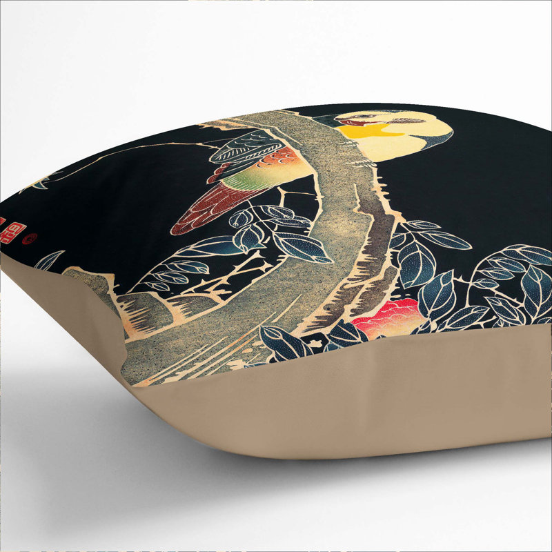 Square Throw Cushion, Stone, 40cm H x 40cm W x 15cm D