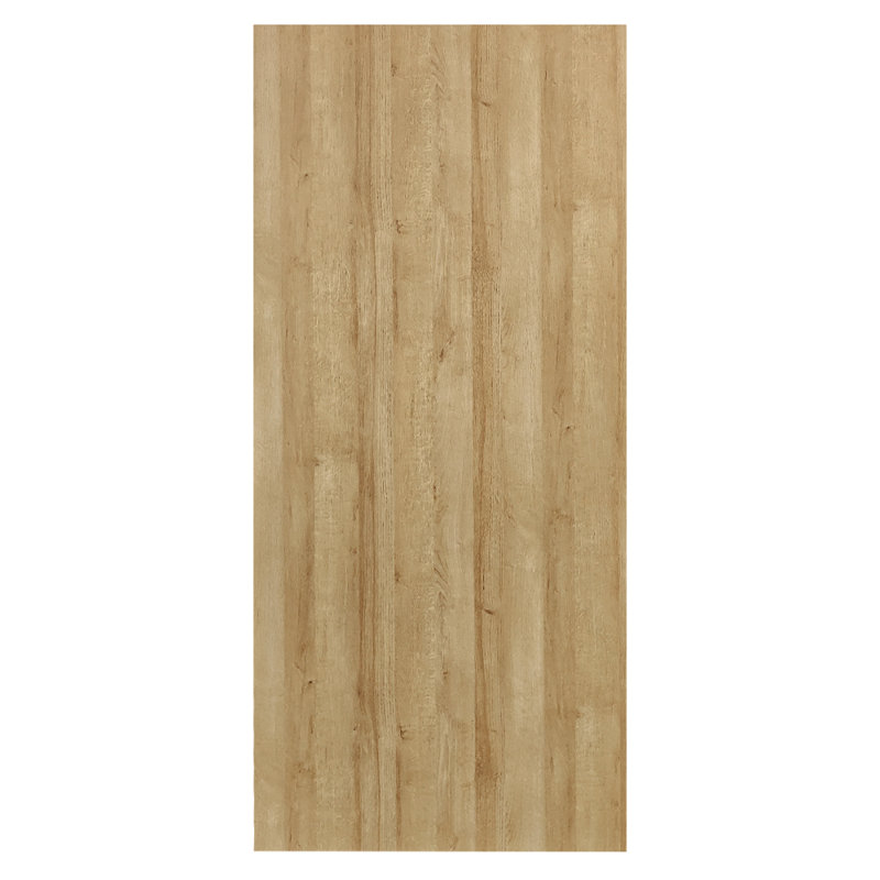 Dalle de porte intérieure en chêne à texture creuse, 32 po x 96 po