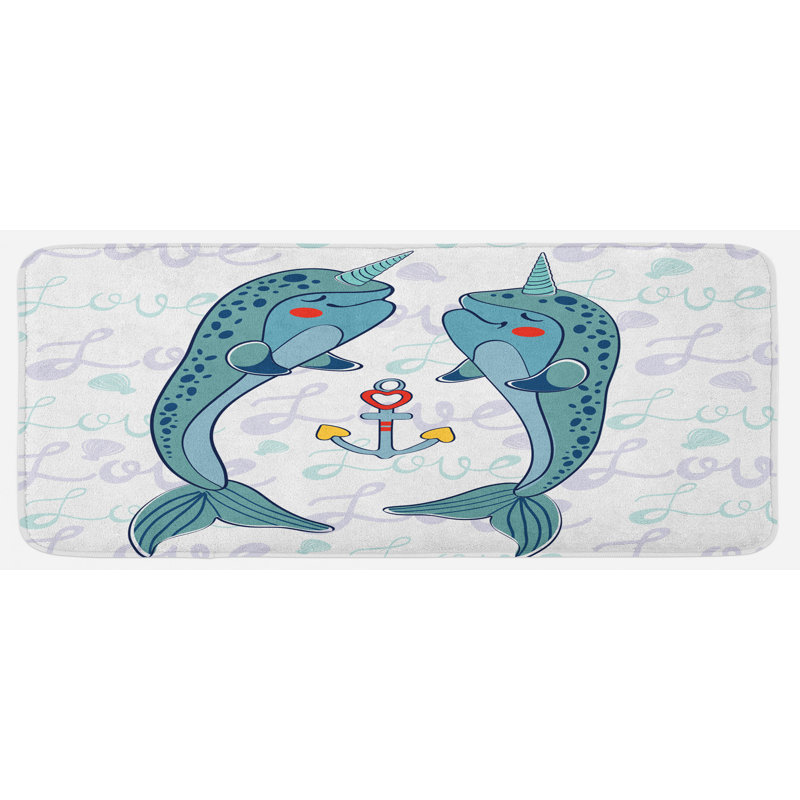 Tapis de cuisine Narwhal