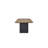 Double Pedestal Table In Latte Finish