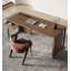 Grand bureau pratique avec tiroir de rangement et base stable-1881755892-1881755889