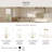 Jheni Five-Light Brushed Gold Linear Chandelier-127380266