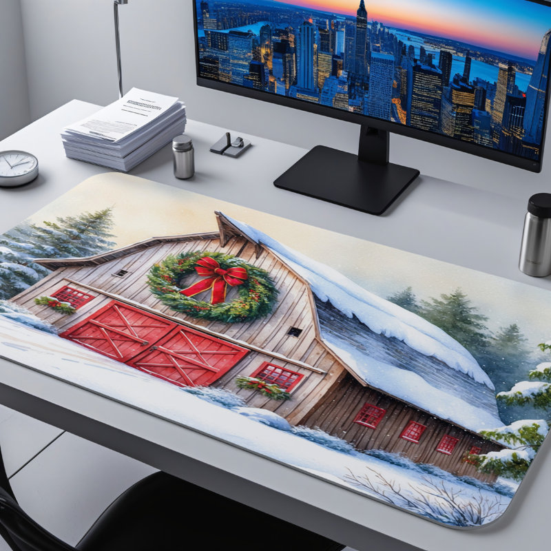 Polyester Desk Pad, 23.6x13.8