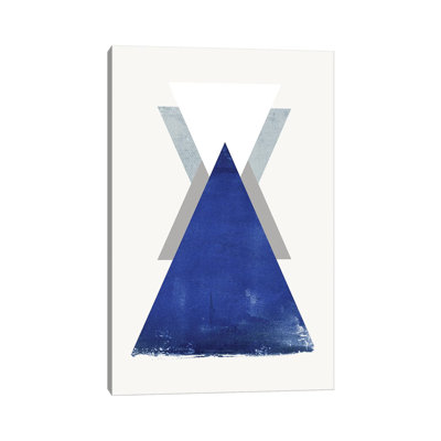 Triangle II 1 Piece Wrapped Canvas Painting