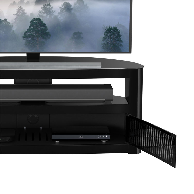 Ringling Unfinished TV Stand for TVs up to 65", Black