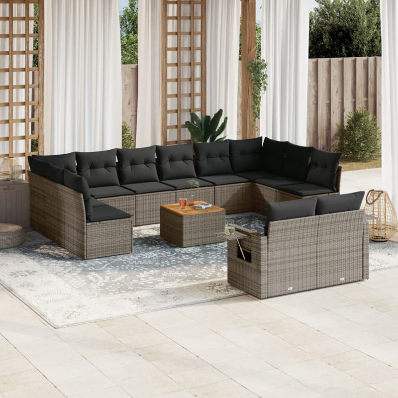 Ensemble de canapé de jardin Vidaxl
