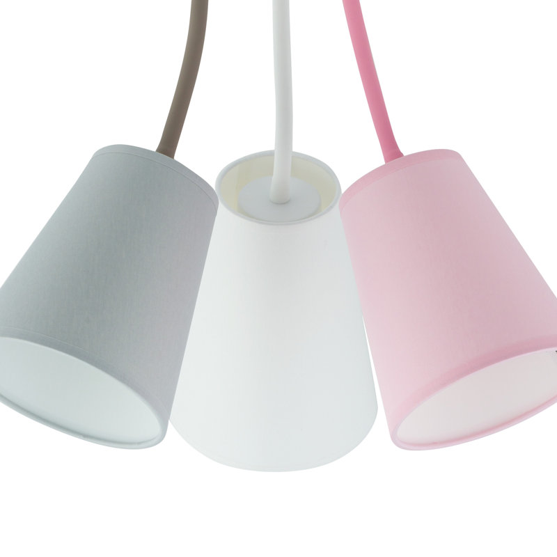 Antaqui Fabric Semi Flush Mount