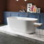 Baignoire de trempage autoportante en acrylique 67 po