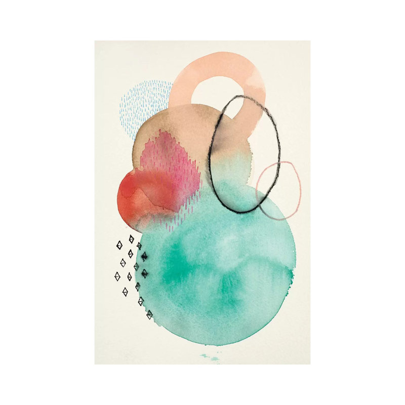 Splash II par Faith Evans-Sills - Giclée sur toile tendue avec châssis, H 26 po x l 18 po x 1,5 po