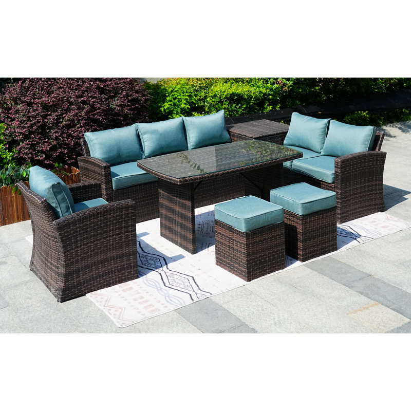 Outdoor 3.93'' Cushion Cover, Light Celadon