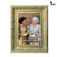 Cadre photo doré antique 1PC pour photos et décor de hall d'entrée 5 po x 7 po