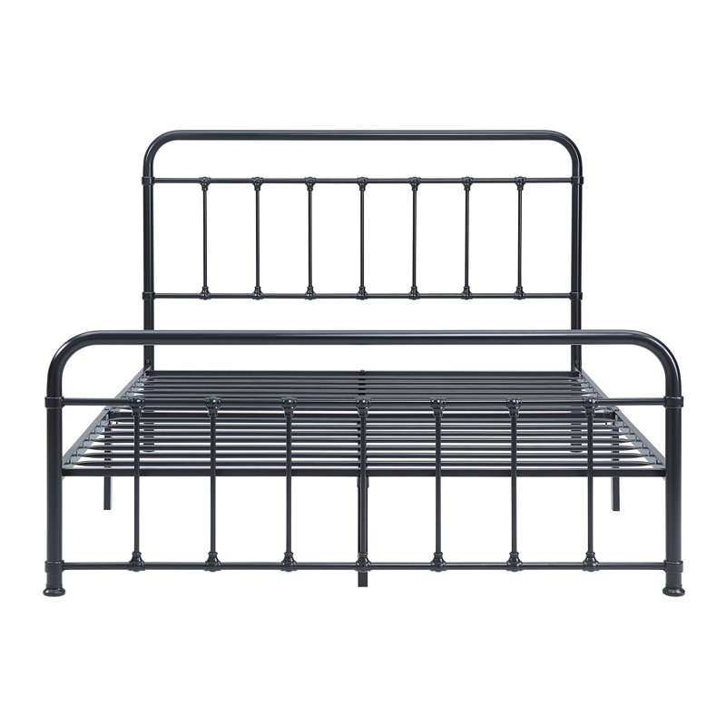 Aquala Metal Slat Bed, Queen