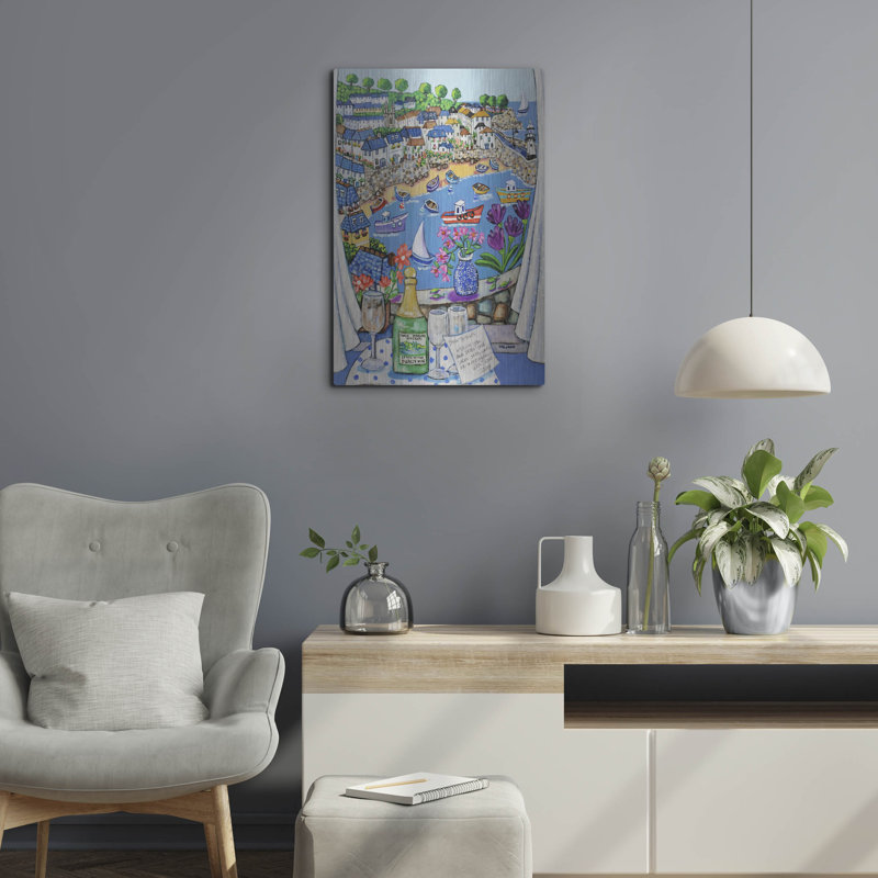 «The Three Traveller St Ives» par Holly Wojhan, H 24 po x l 16 po