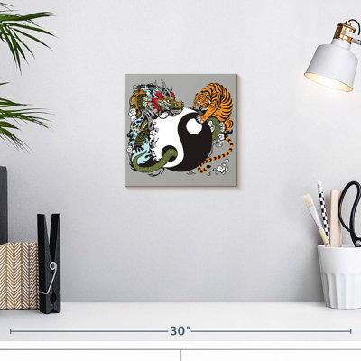 Dragon Adella et tigre Yin Yang