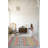 Multi-Colored Line Sectioned Geometric Shape Patterned Modern Decorative Rug-2014862775