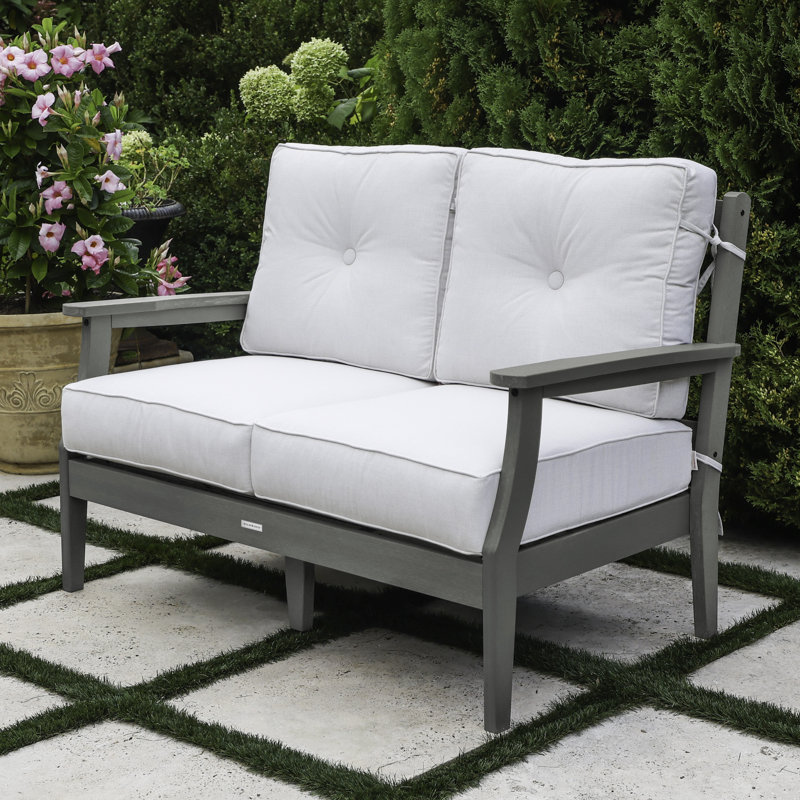 Lehigh Deep Seating Loveseat, Bliss Linen
